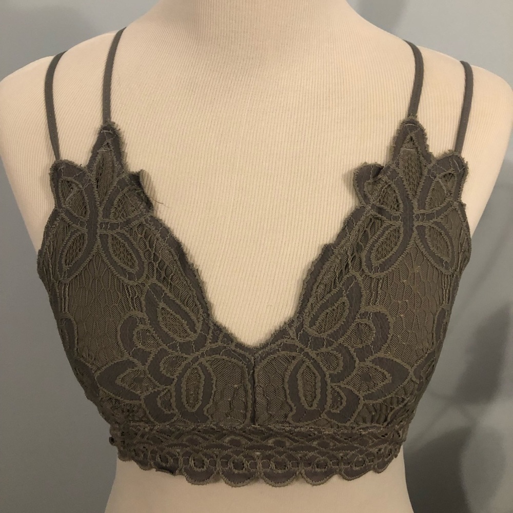 Cherish dark grey bandeaus